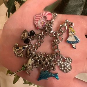 Vintage Disney Charm Bracelet